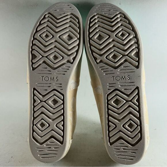 Toms Alpargata 3.0 Women’s Seashell Shoes Slip On Sneakers Tan Size 8.5 - Picture 7 of 8